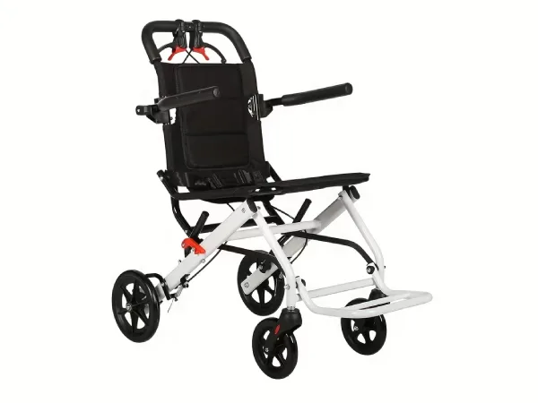 Folding mobility scooter in compact form